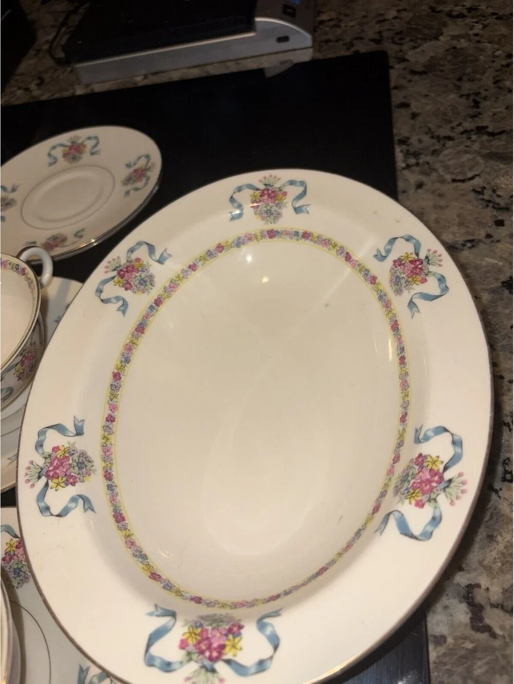 dishes sets dinnerware vintage floral